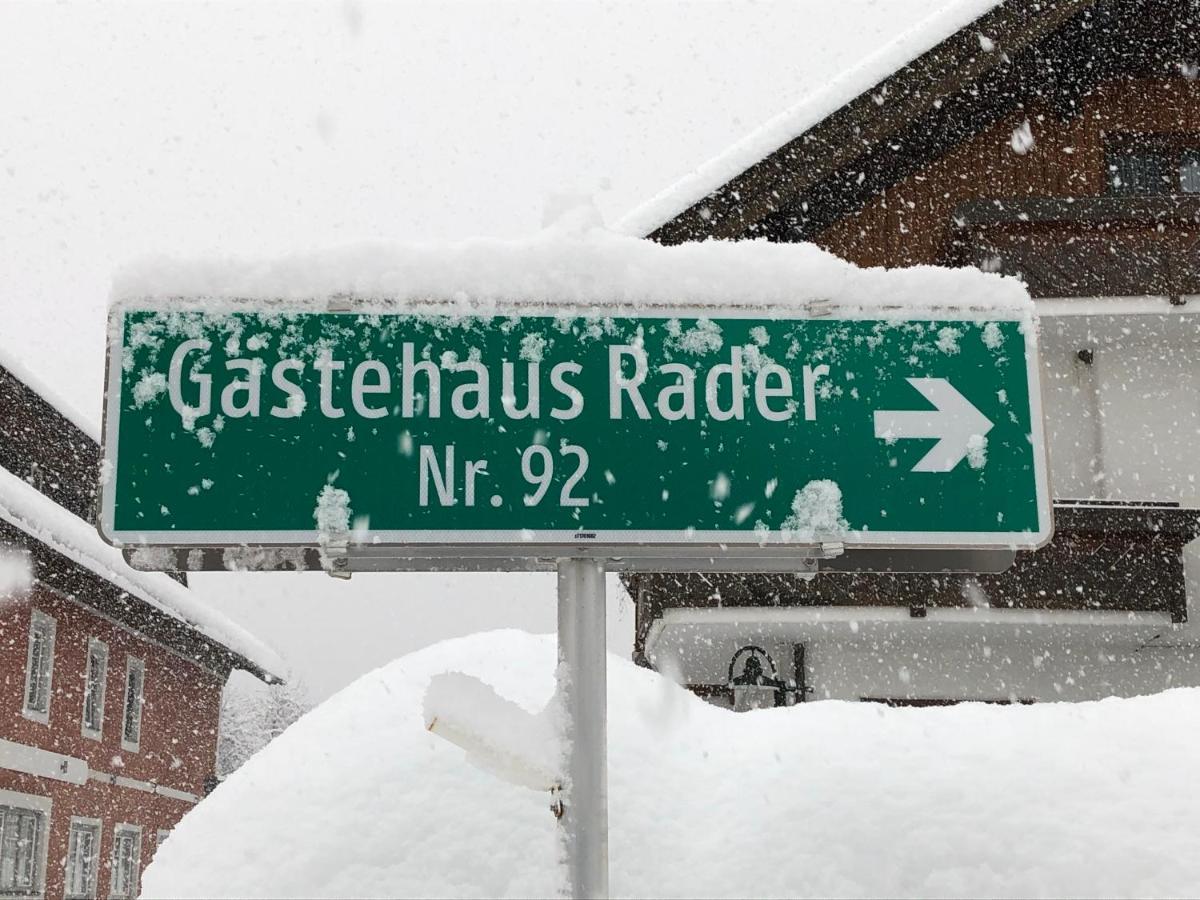 Gaestehaus Rader Weissbriach Zewnętrze zdjęcie